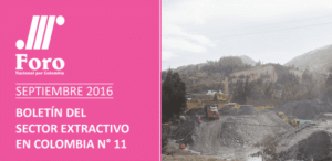 Boletín Sector Extractivo #11