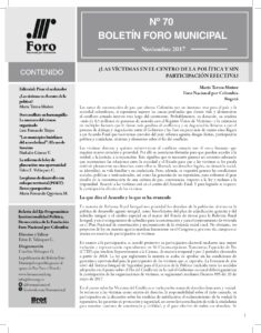 Boletín Foro Municipal #70