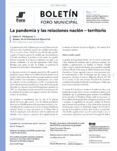 Boletín Foro Municipal #77